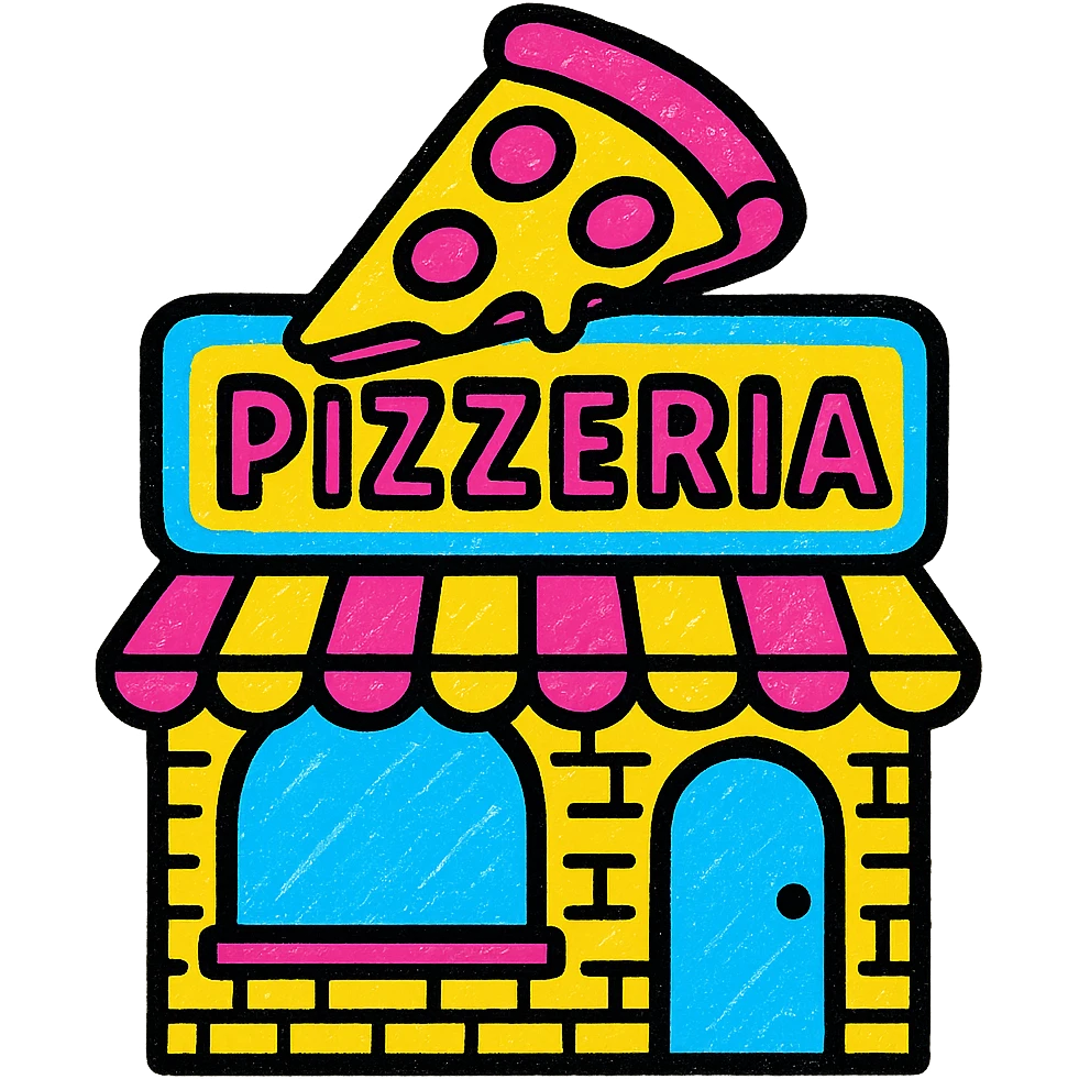 une pizzeria emoji