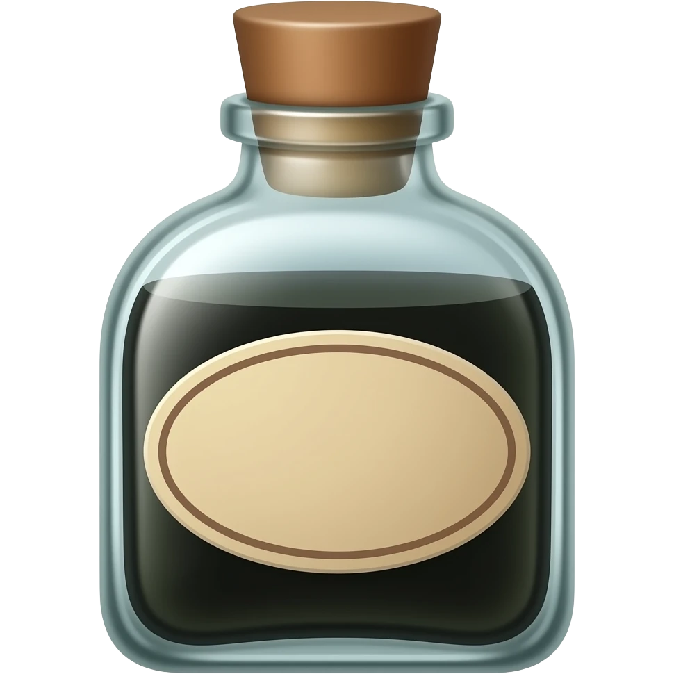 Turpentine bottle emoji