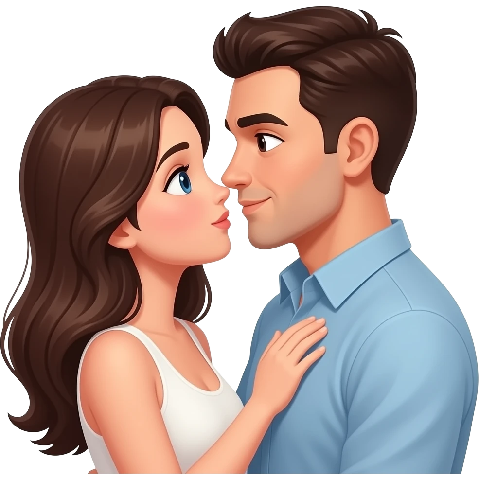 Girl and guy having sex emoji