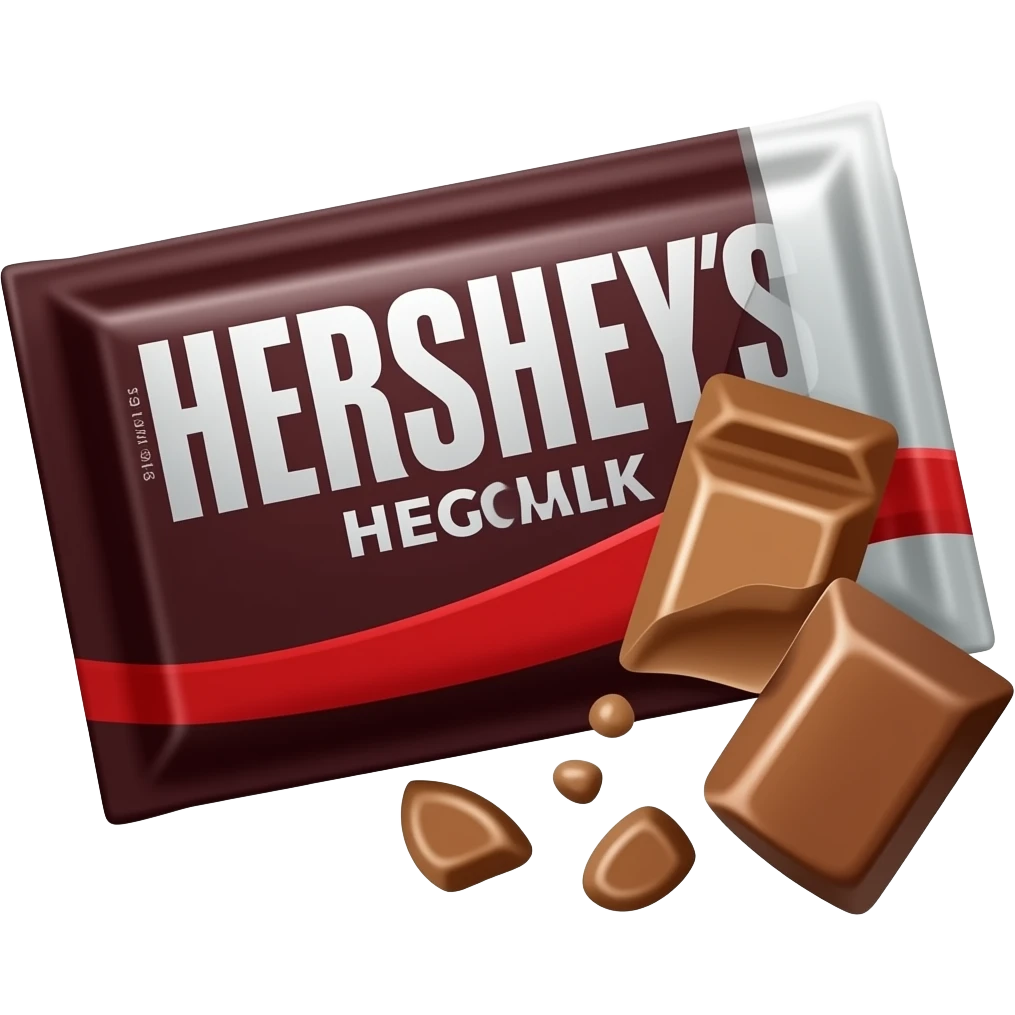 chocolate hersheys emoji