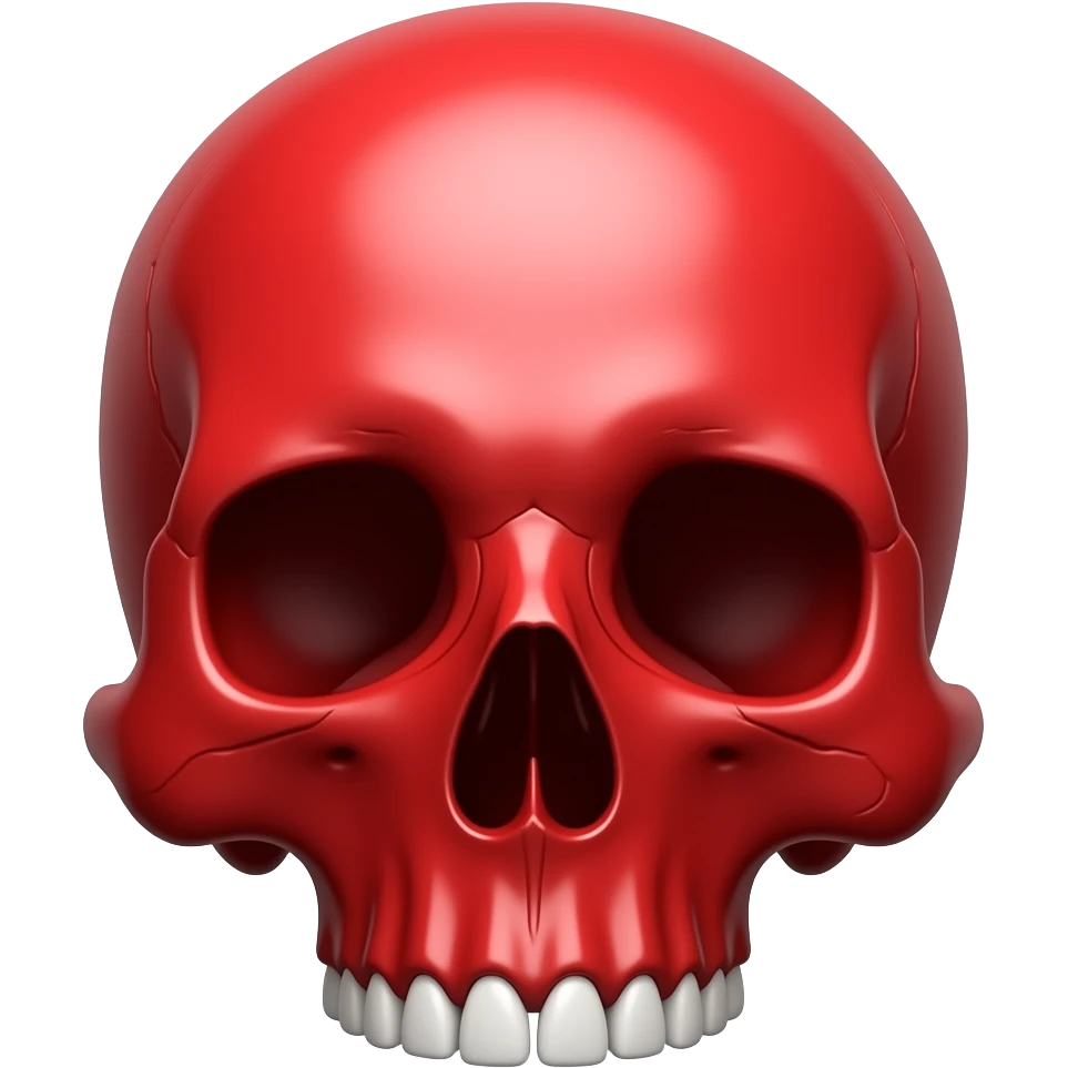 red skull emoji