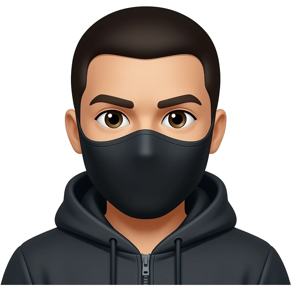 MASKED MAN emoji