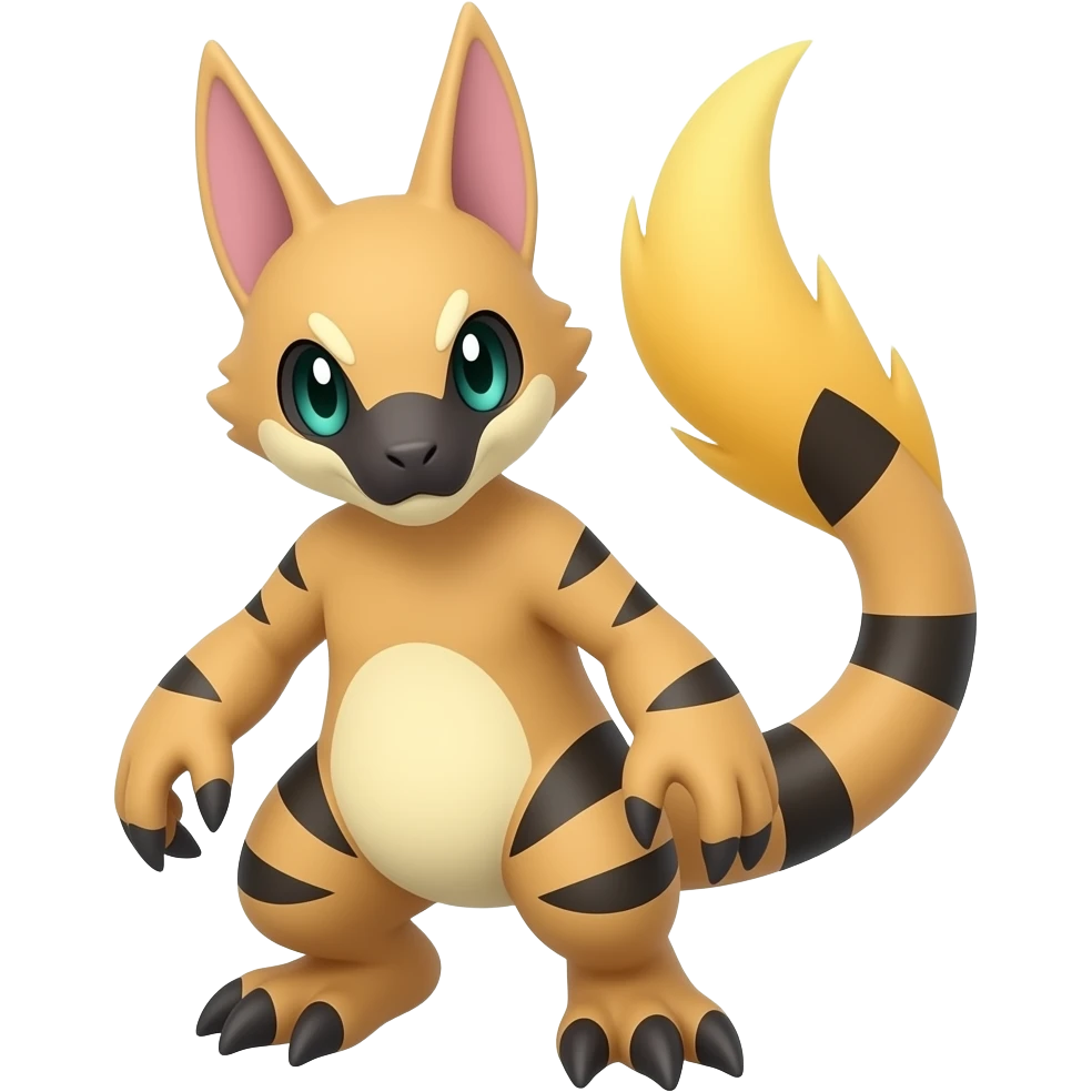 Ory-Vernid-Fionbri-Trico-Digimon-Spectrobe-Pokémon-Fakémon-hybrid-animal-creature emoji