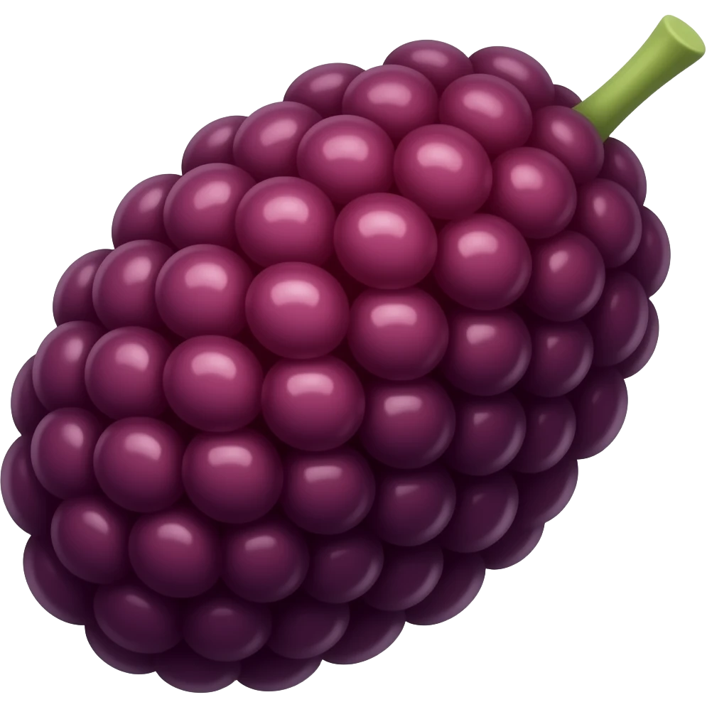Mulberry emoji