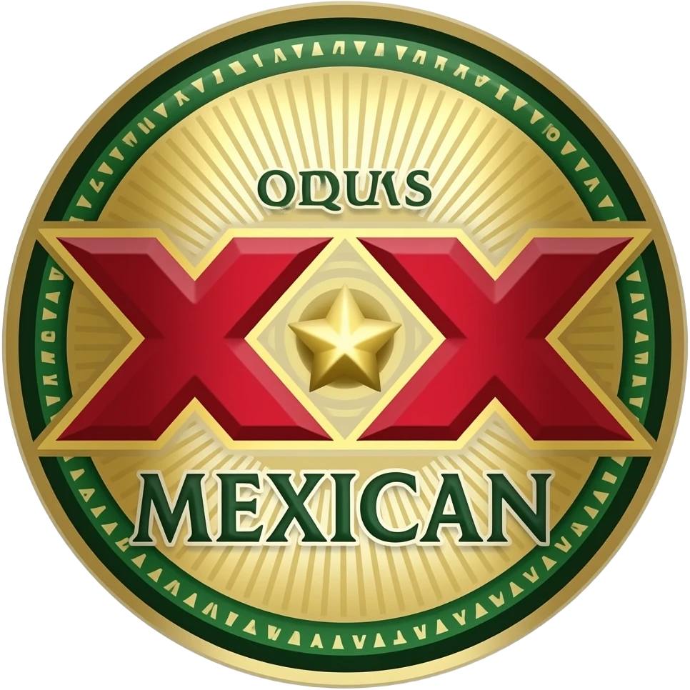 Dos Equis Mexican beer emoji