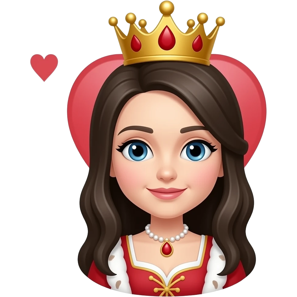 Queen of Heart emoji