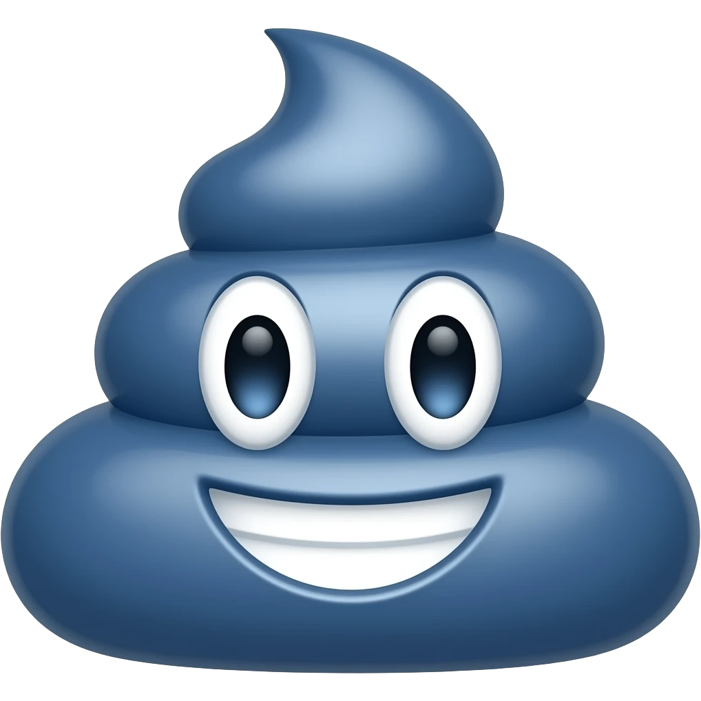 #0014dc poop emoji smile emoji