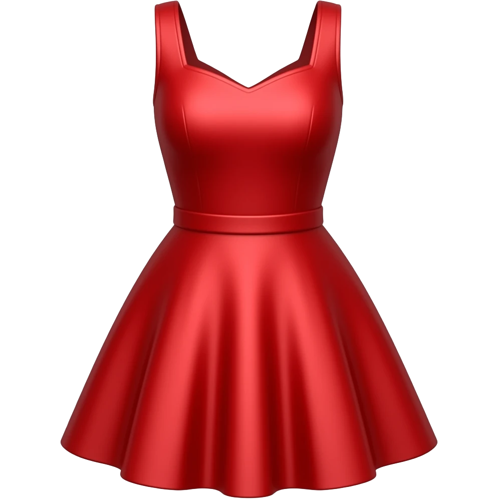 A red👗 emoji