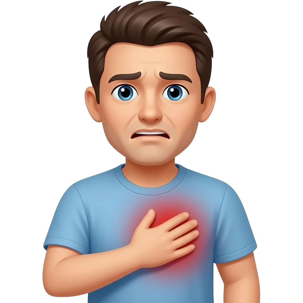 angine de poitrine emoji :p emoji