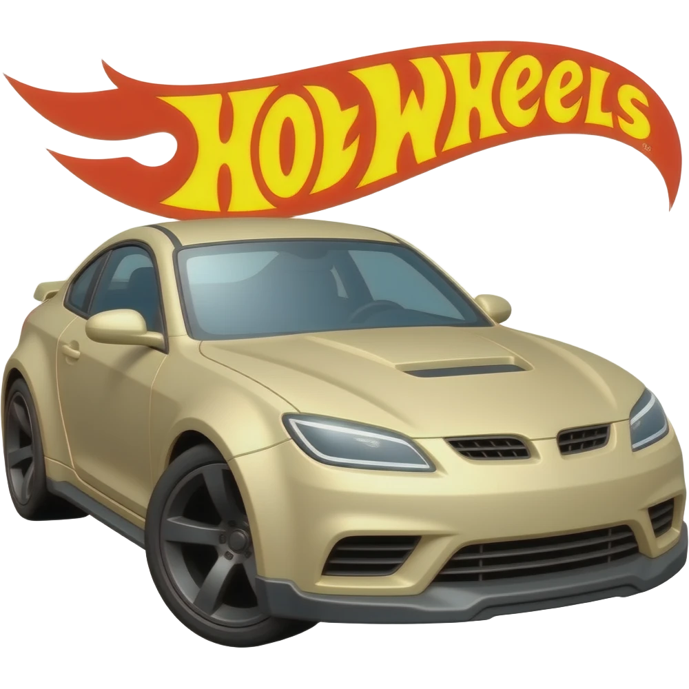 Hot wheels car emoji