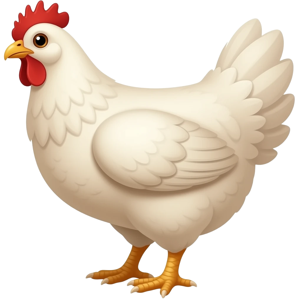 chicken emoji