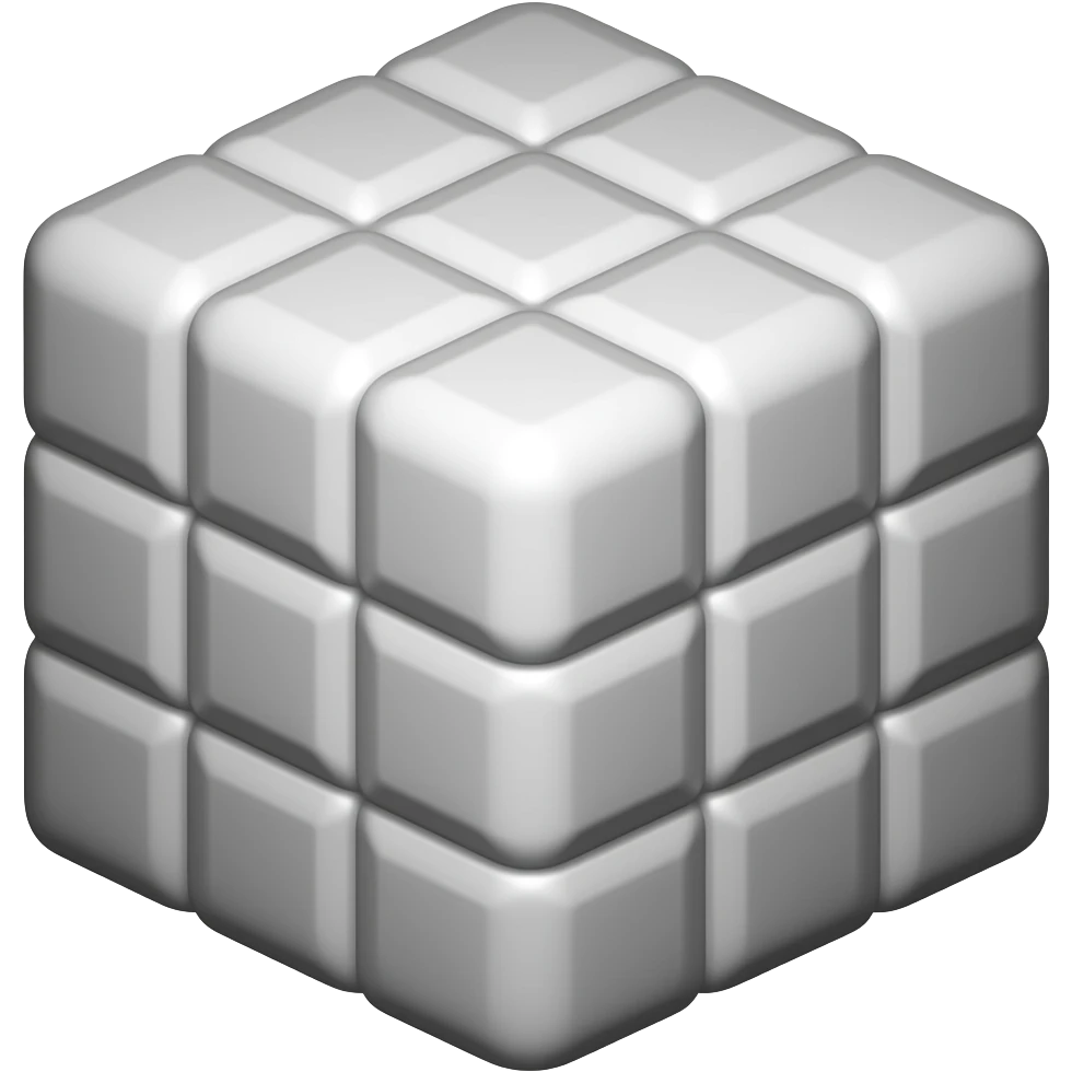 Cube emoji