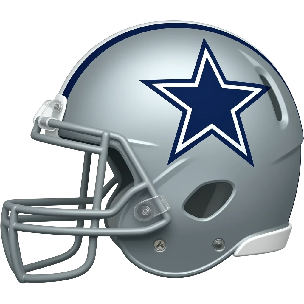 dallas cowboys helmet emoji