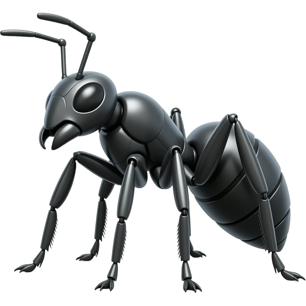 Ant soldier futuristic emoji