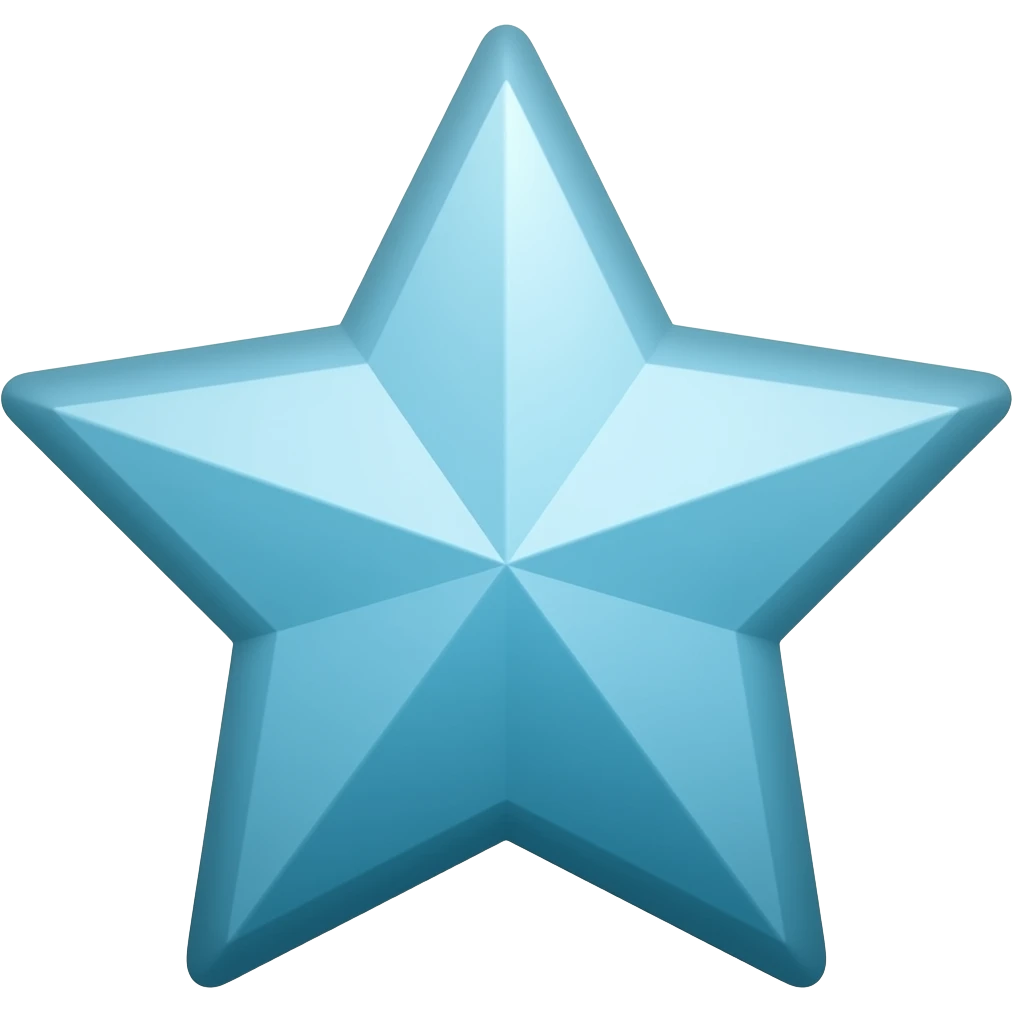 baby blue stars emoji