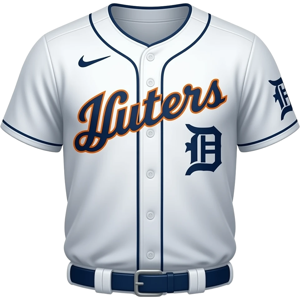 Detroit tigers uniform emoji