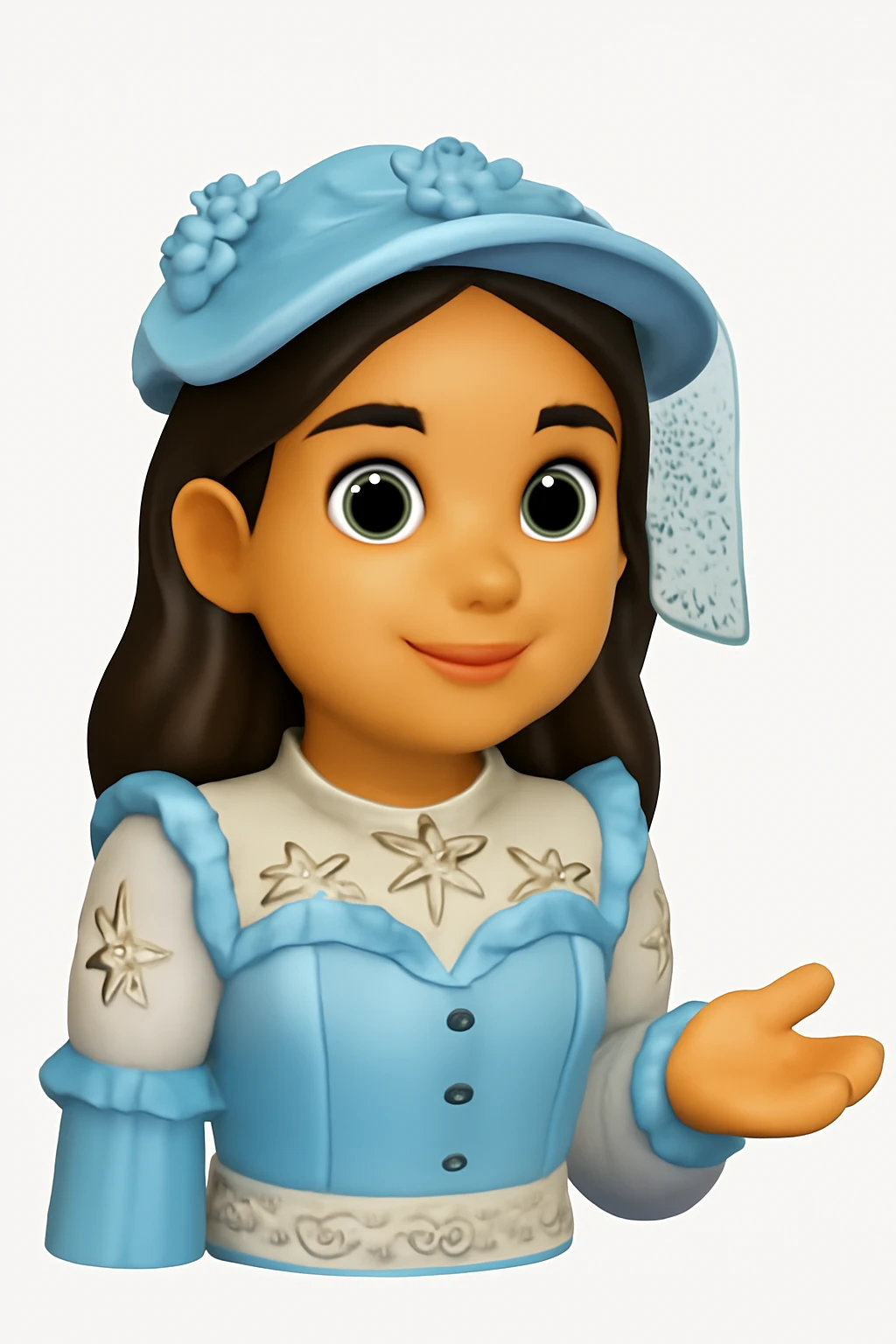 A 3D Apple-style emoji version of the uploaded image, preserving its colors, shapes, textures, and overall design, simplified into emoji form while keeping key details recognizable. Smooth glossy finish, soft shadows, high-quality render, minimal background emoji