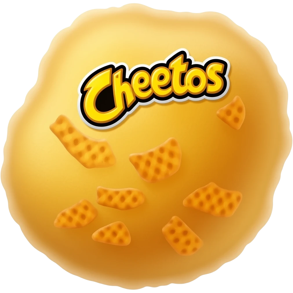 Cheetos Cheeseballs emoji