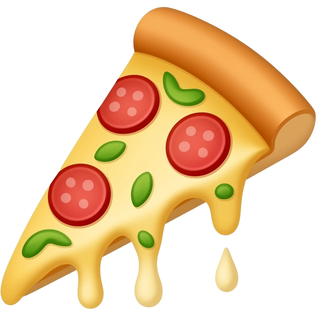 crea un emoji de pizza emoji