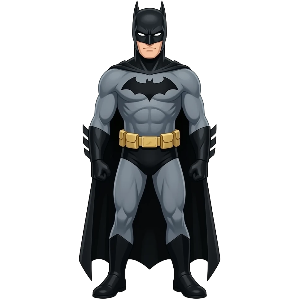 Batman full body emoji
