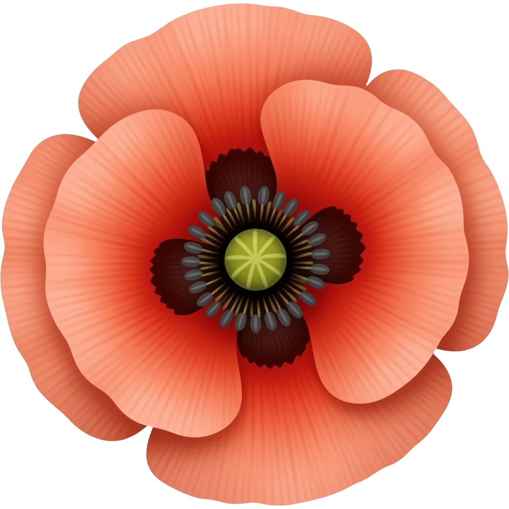 Poppy emoji