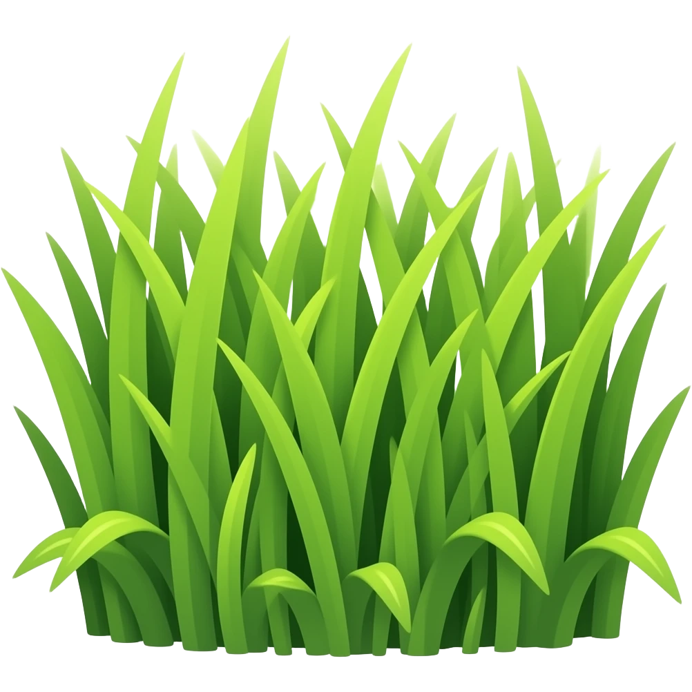 нарисуй траву emoji