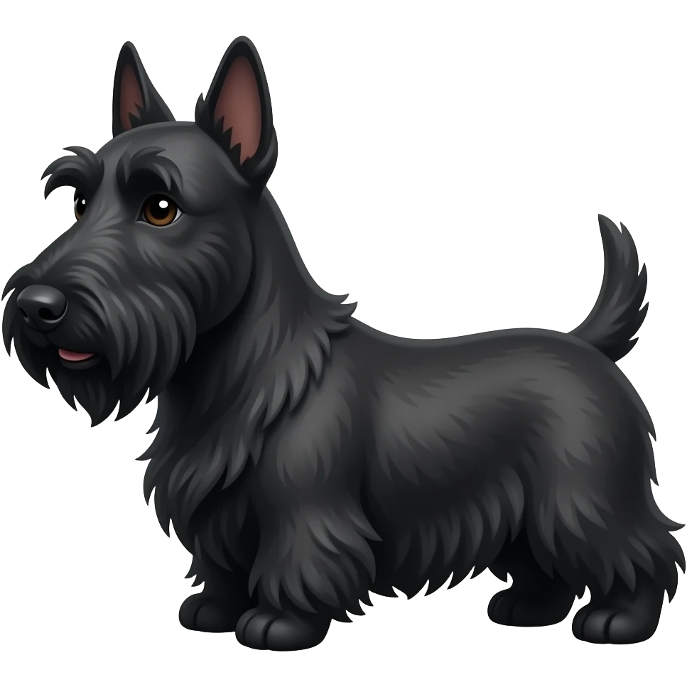 Scottish terrier noir emoji
