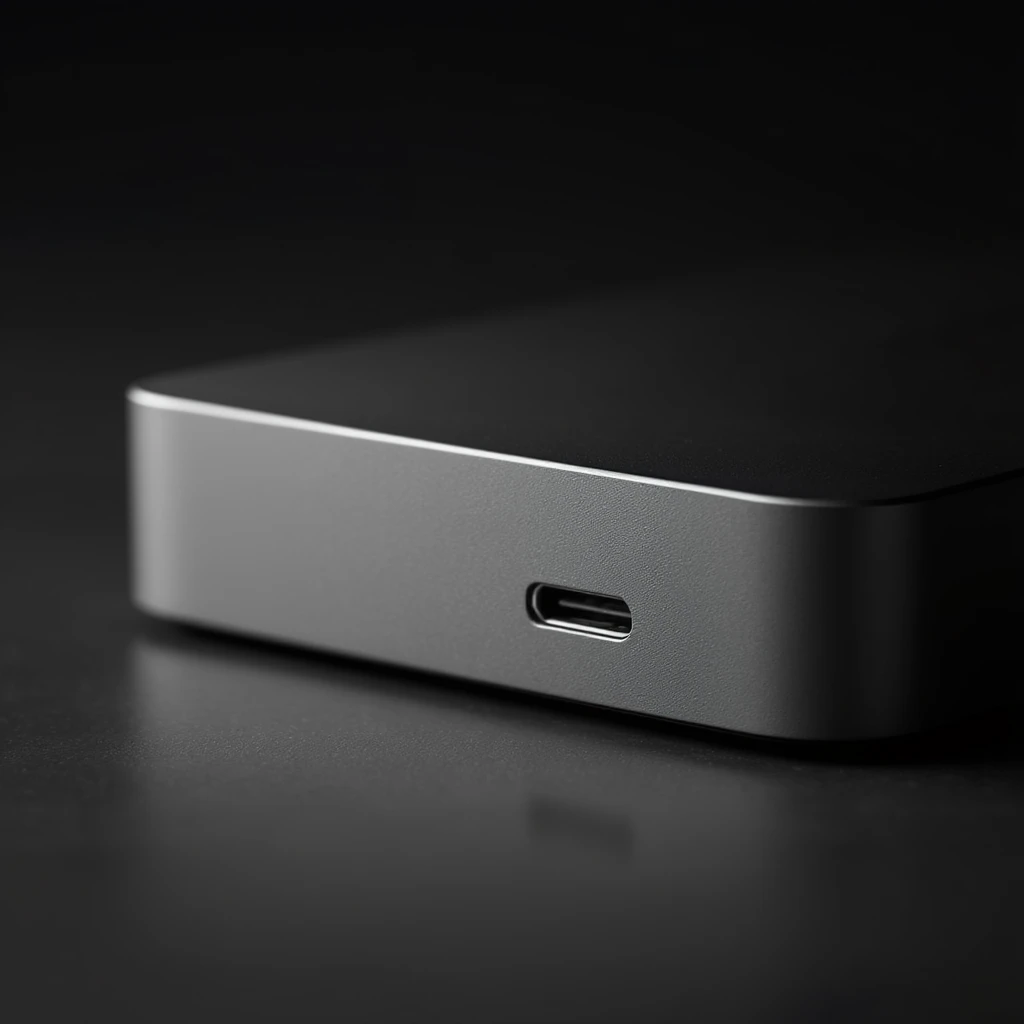 realistic thunderbolt dock with visible ports emoji