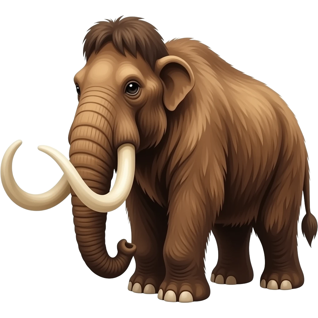 prehistoric mammals emoji