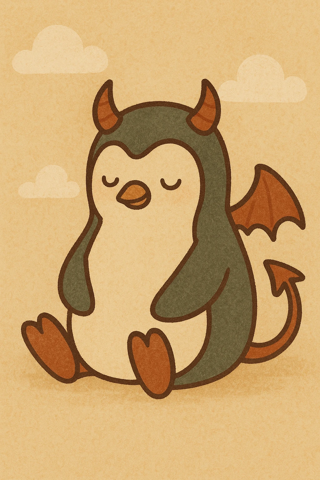 linux penguin demon emoji