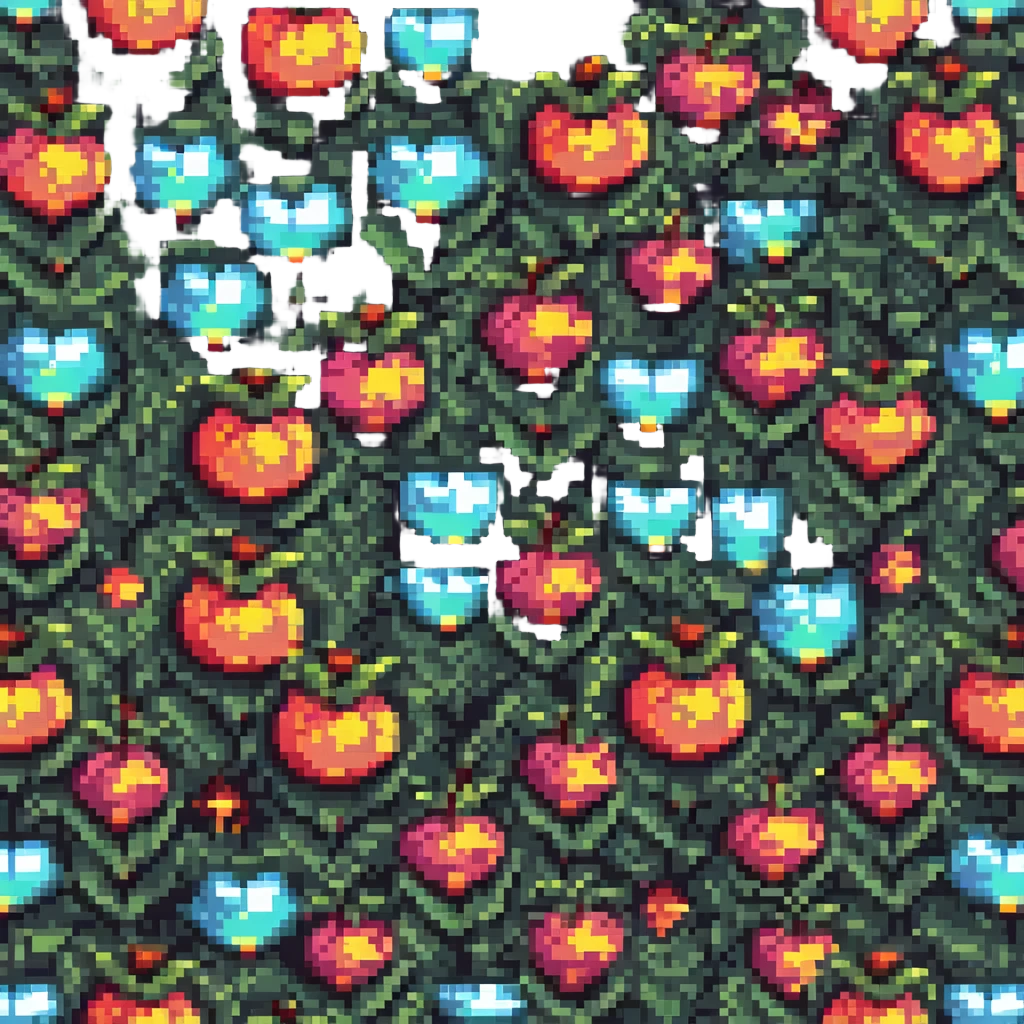 Convert this image to pixel art style with clear pixelated details and vibrant colors, preserving the original composition and elements. emoji