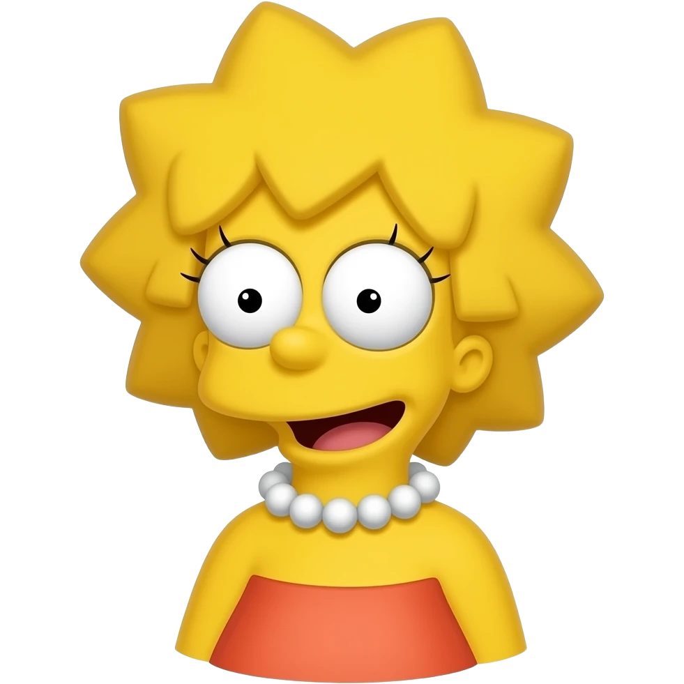The Simpson Show: Maggie Simpson emoji