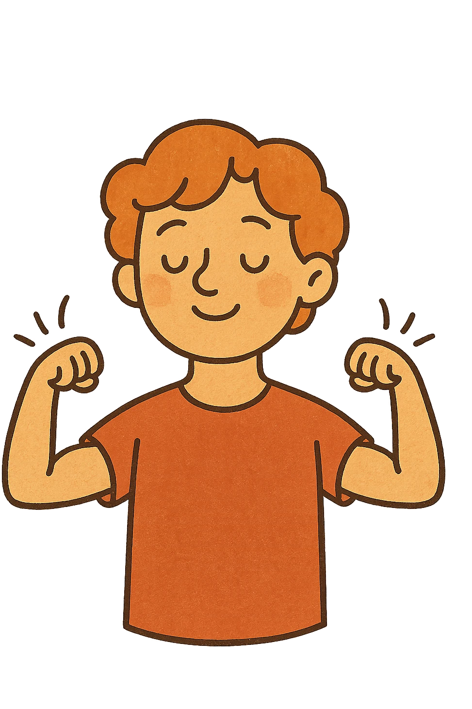 really small biceps emoji
