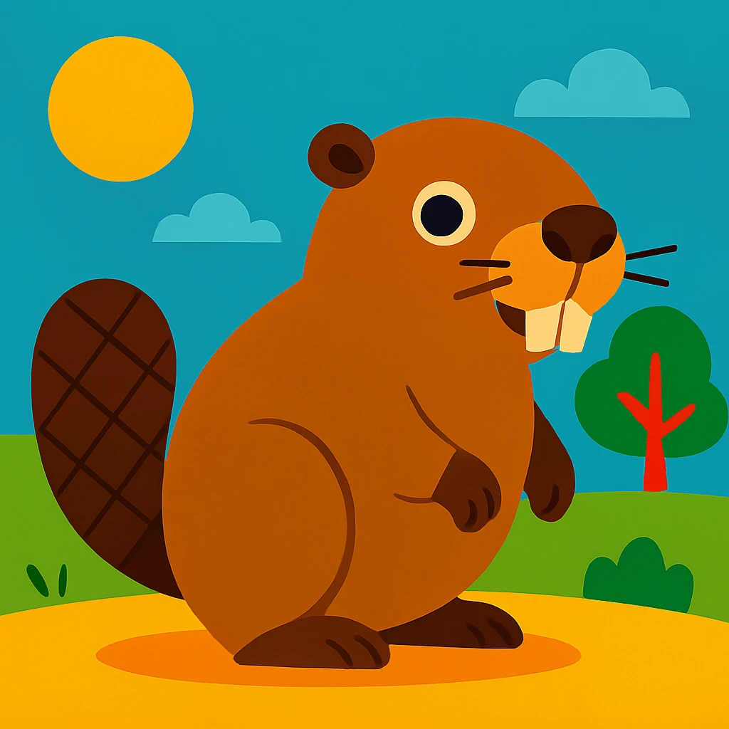 Beaver emoji