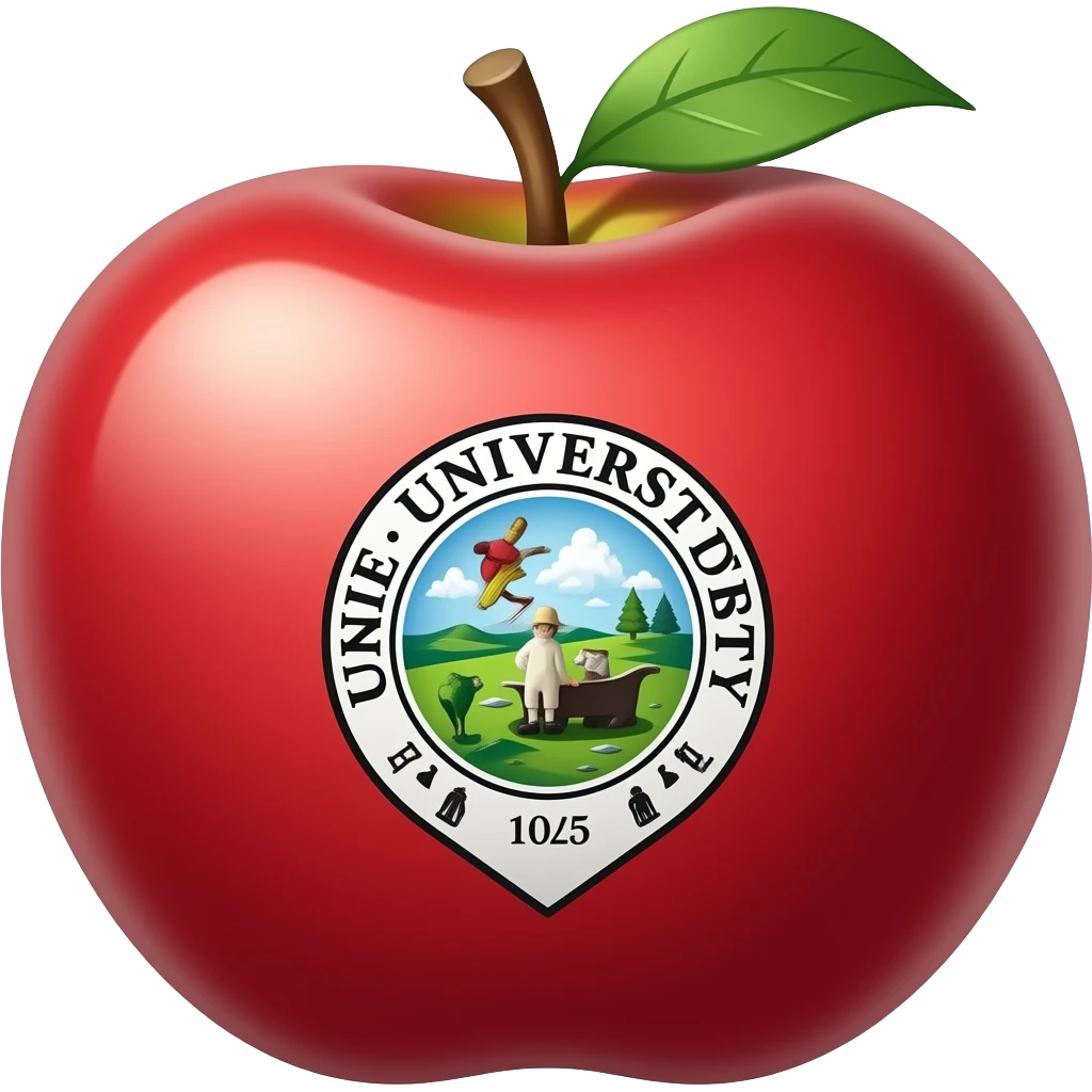 university apple emoji