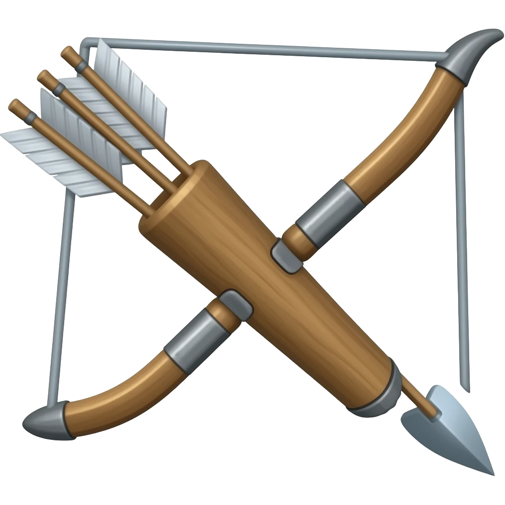 bow and arrow emoji