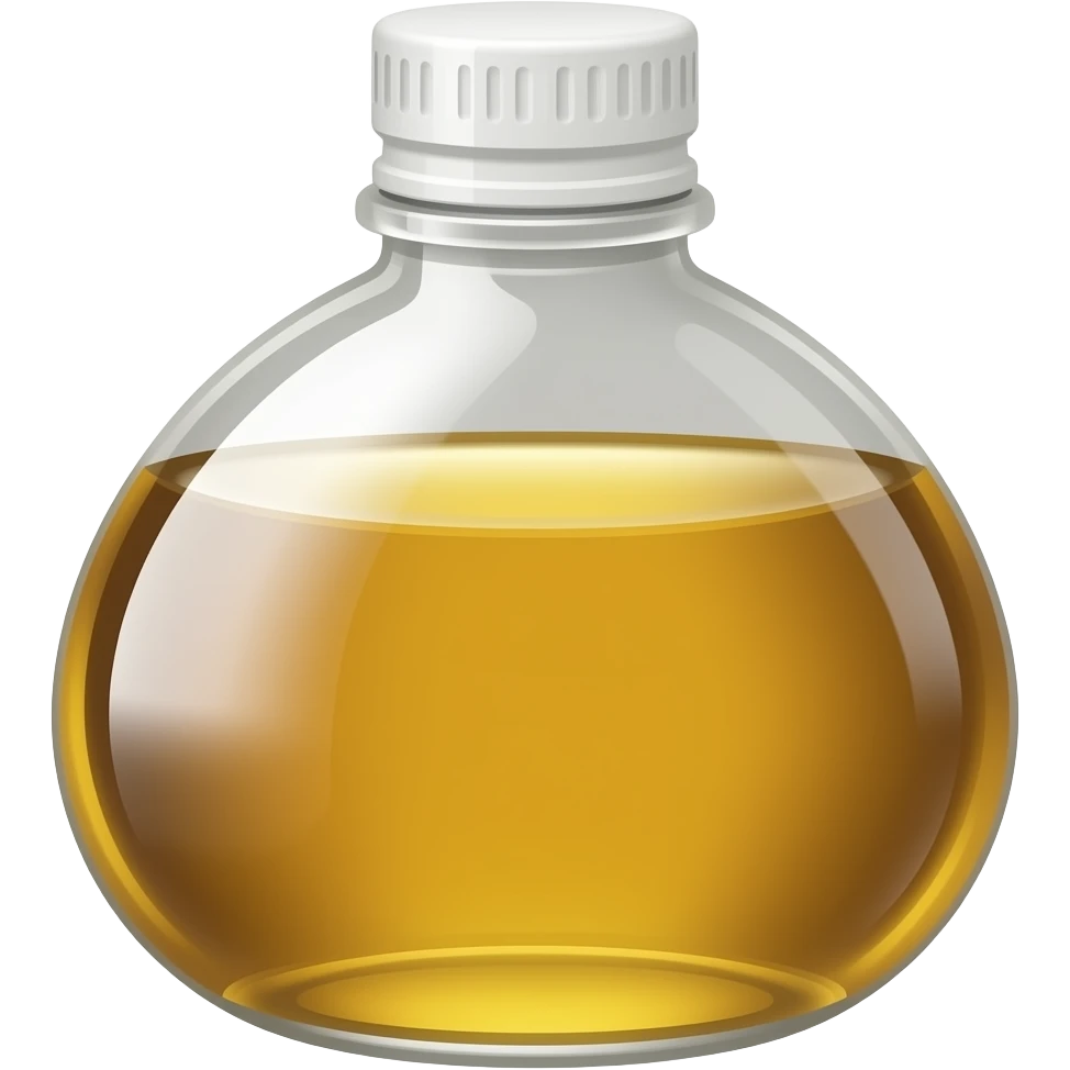 Liquid Different Is Oil Food With Bottle Color Is Amber emoji