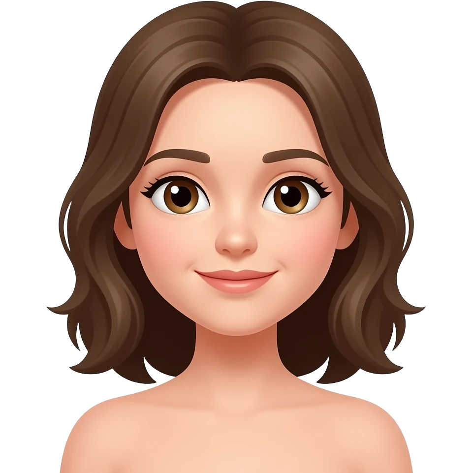 girl without cloth emoji