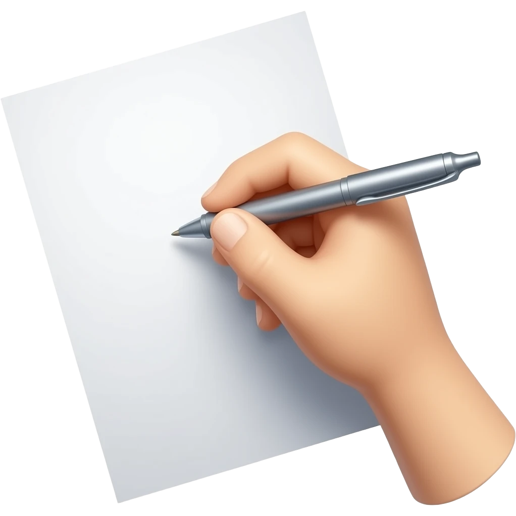 Writing Hand emoji