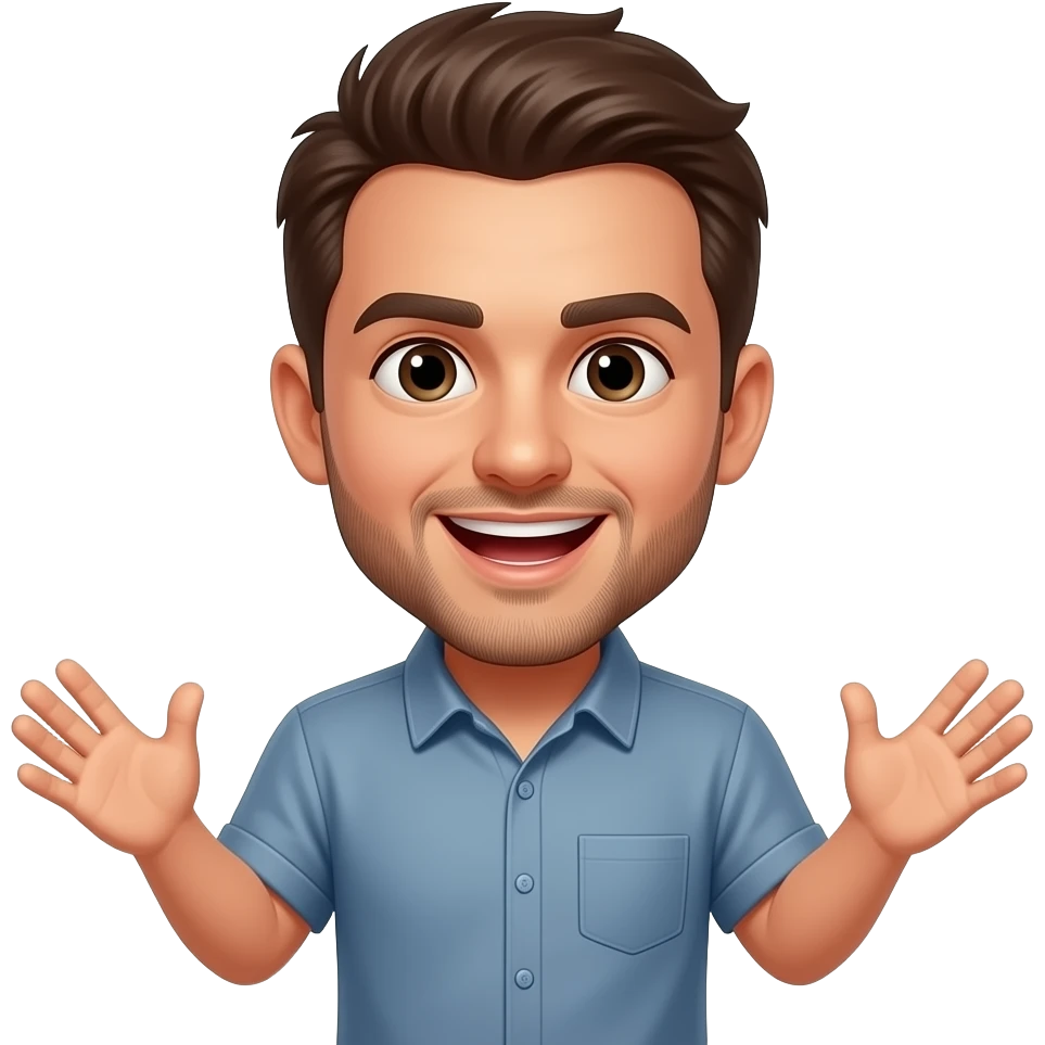 open expression body language emoji