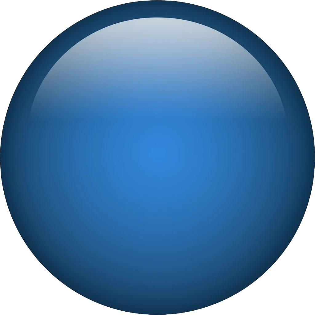 dark blue circle emoji