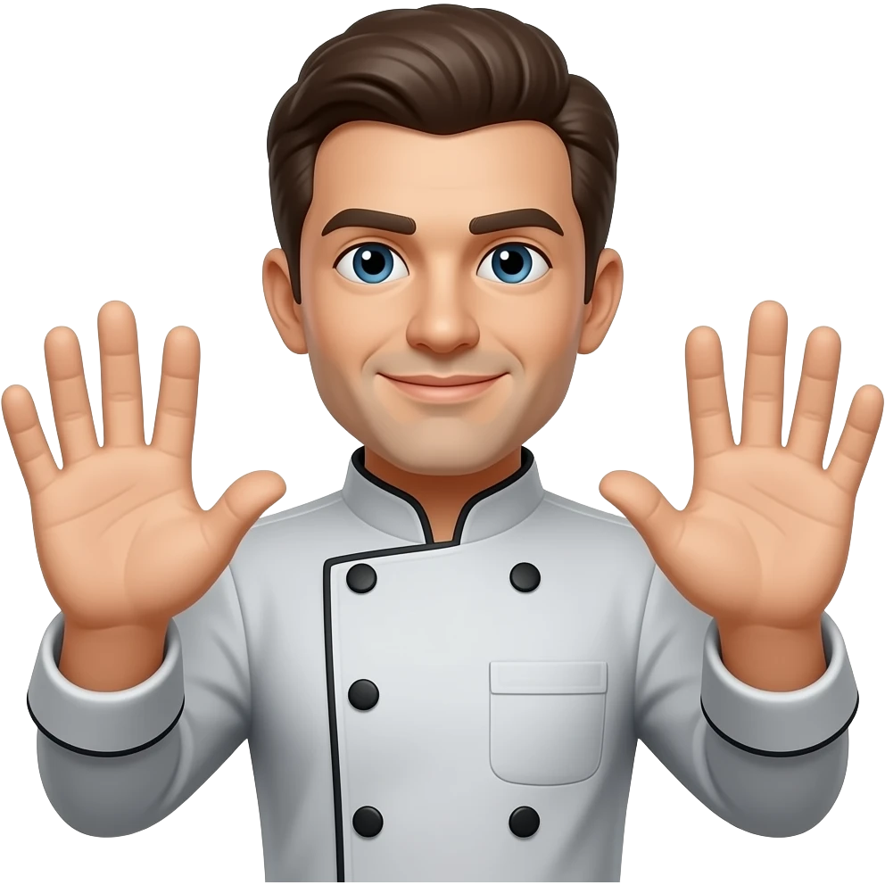 An emoji too represent,  Chief Ten Fingers emoji