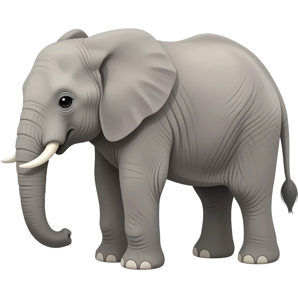 Elephant calf emoji
