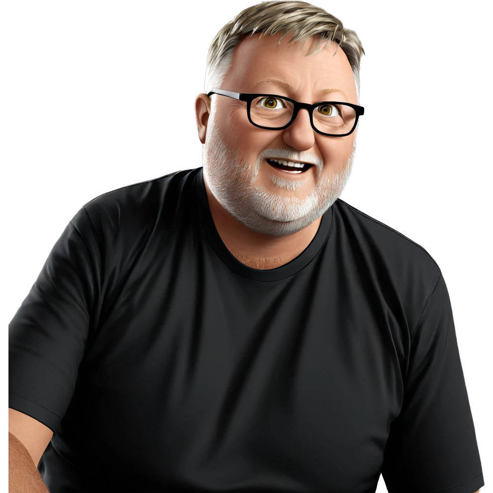 male with glasses indoors emoji