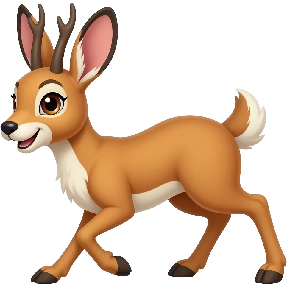 jackalope from animal jam play wild art style emoji