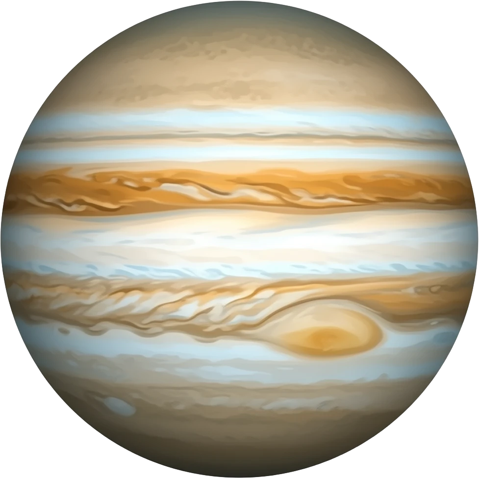 Jupiter without background emoji