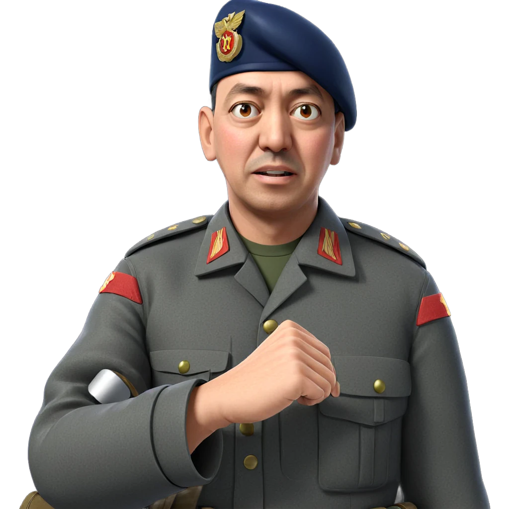 soviet soldier in uniform emoji