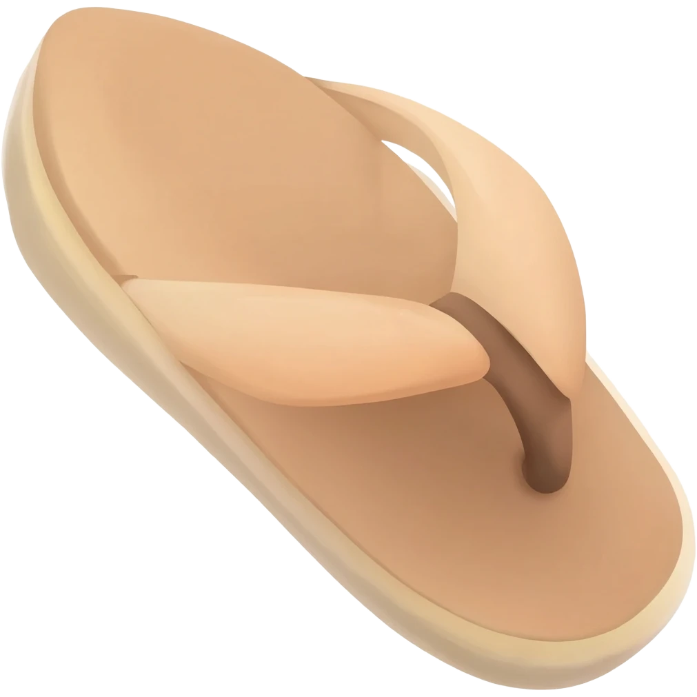 Slipper in hand emoji