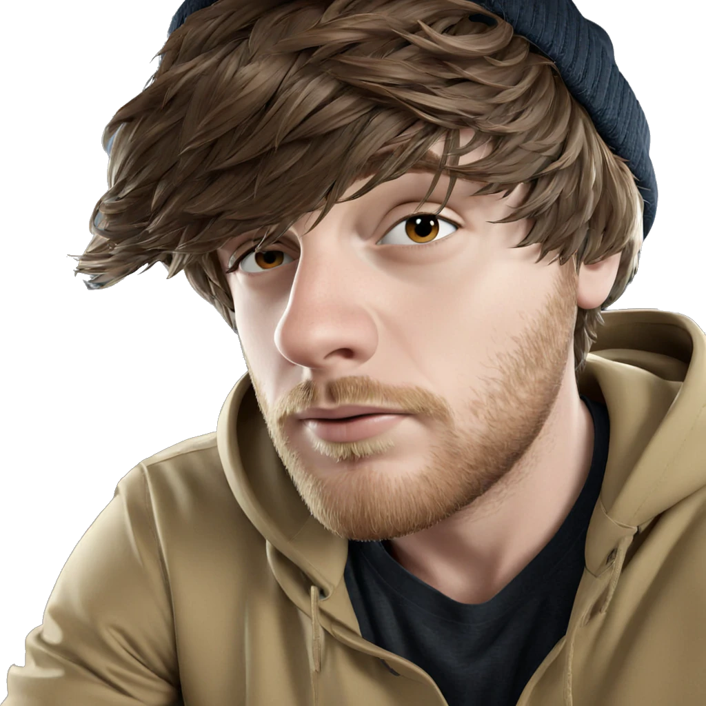 brown-haired boy in hat emoji