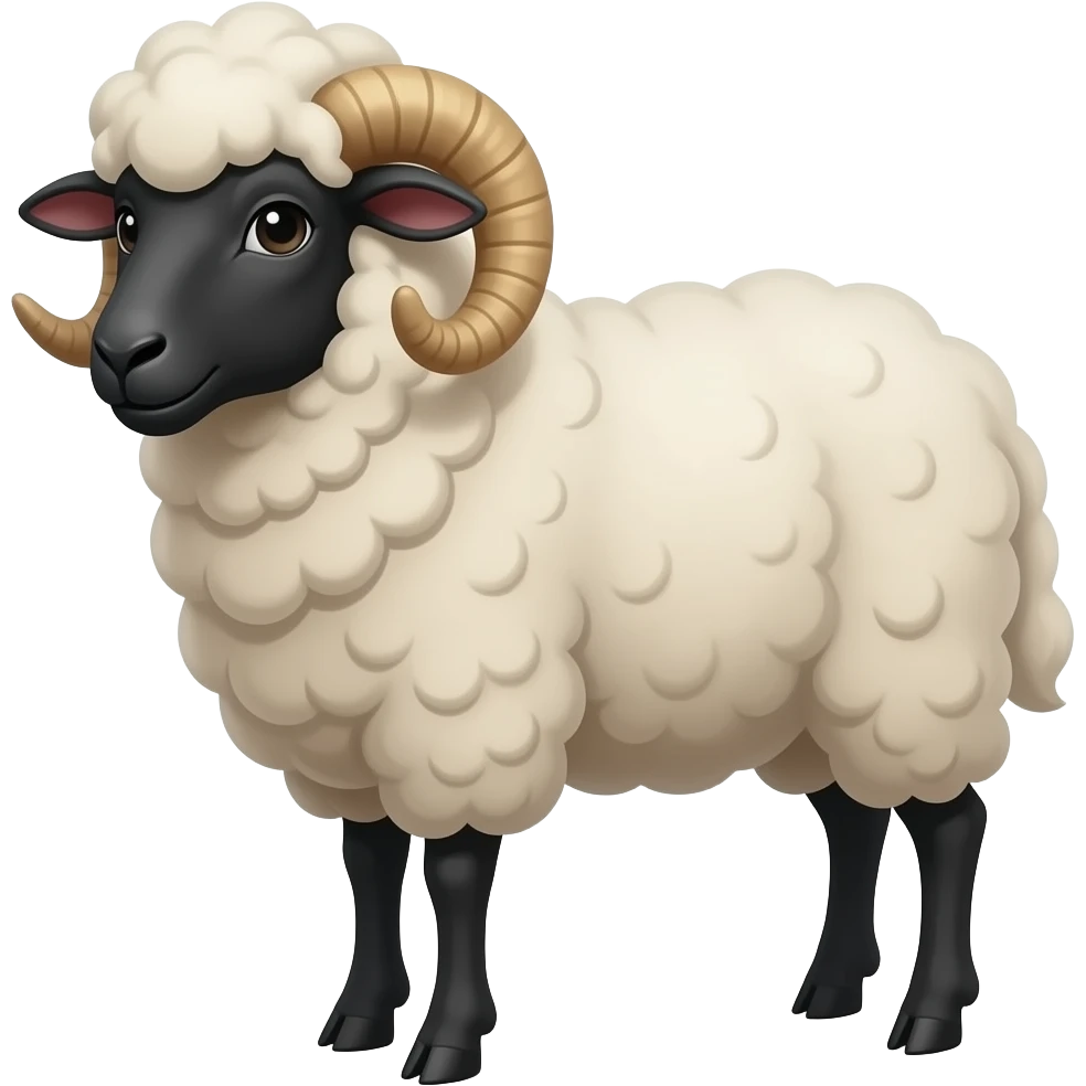 Sheep emoji